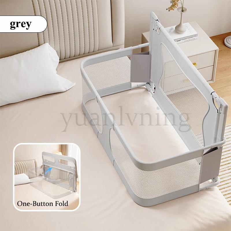 Clôture de lit de bébé pliable, Rail de sécurité pour berceau, garde-corps pour nouveau-nés