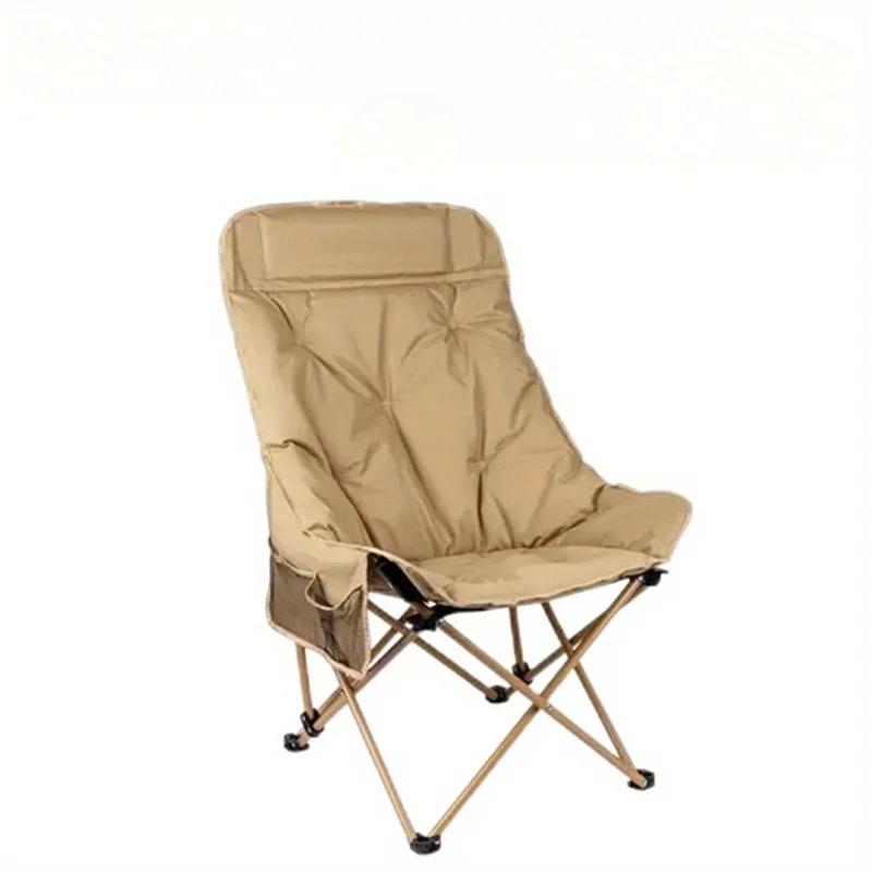 Chaise lunaire à dossier haut, barbecue d'extérieur, pique-nique, ensemble table à manger et chaise 