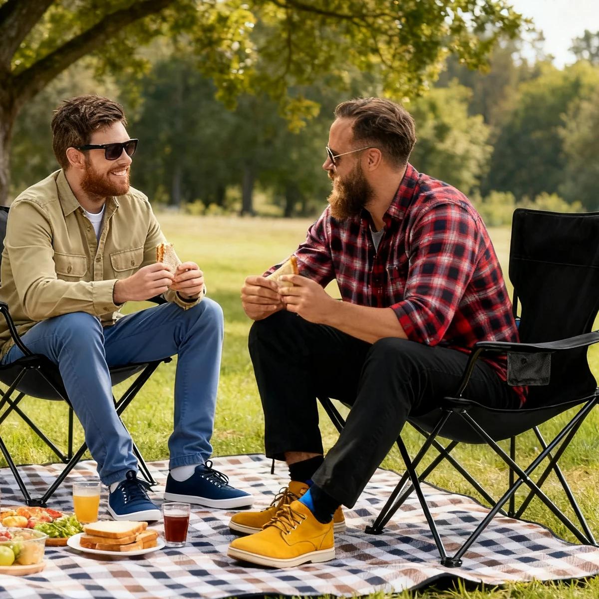 Chaises de Camping pliantes, chaise de pêche, meubles de terrasse de plage, fauteuil Portable de voy