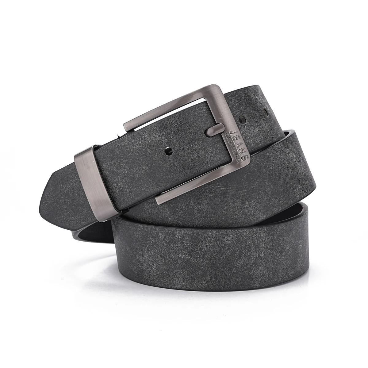 Une ceinture rétro décontractée pour hommes et femmes, style occidental! Ceinture en cuir PU avec bo