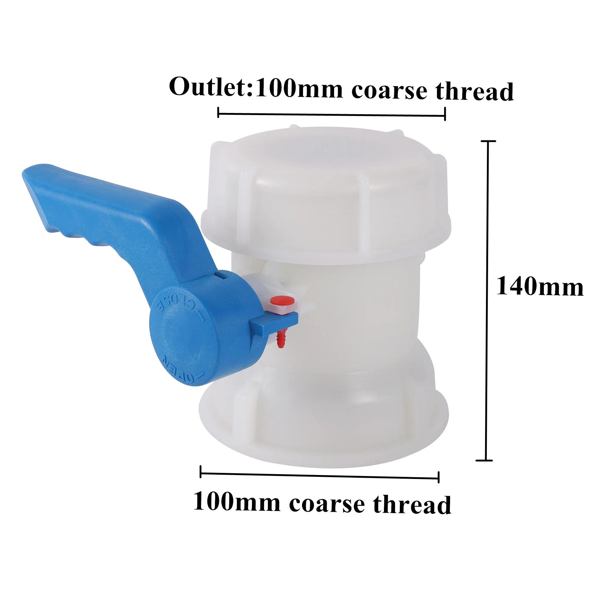 Vanne papillon de réservoir IBC DN40/50/80 62/75/100mm, conteneur de réservoir fourre-tout, Valve de