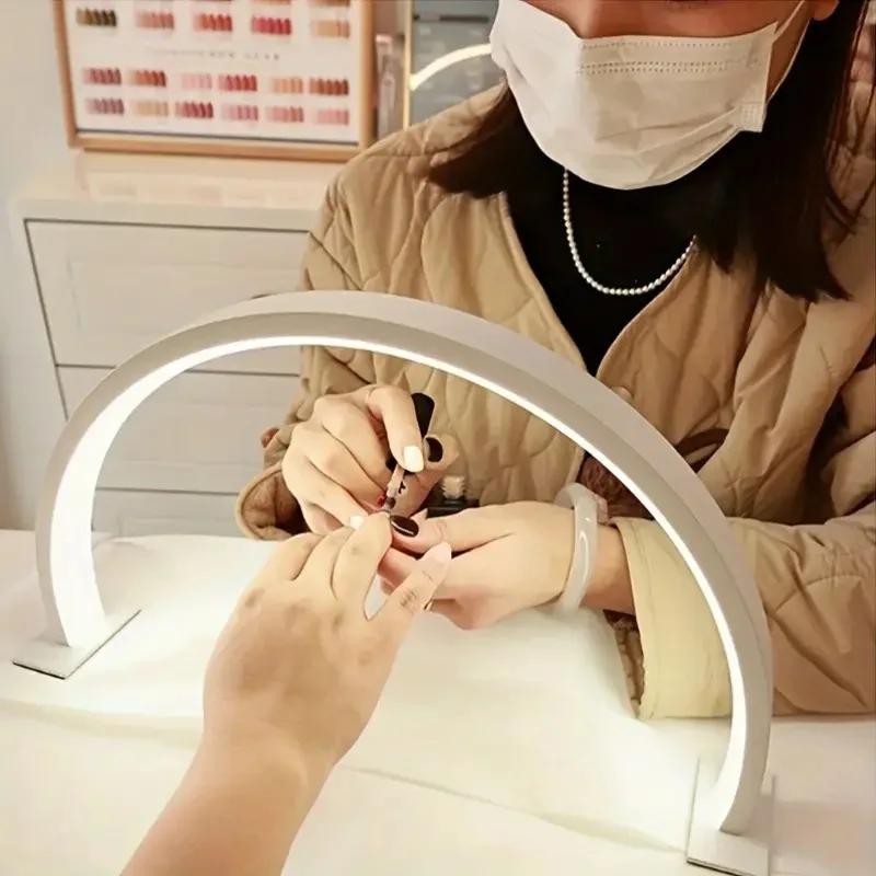 Lampe de travail pour ongles New Moon, lampe de bureau pour le travail de beauté, alimentation USB t