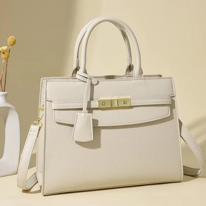 Sac fourre-tout pour femme en cuir de qualité supérieure, haut de gamme, Paris, tendance, look quoti