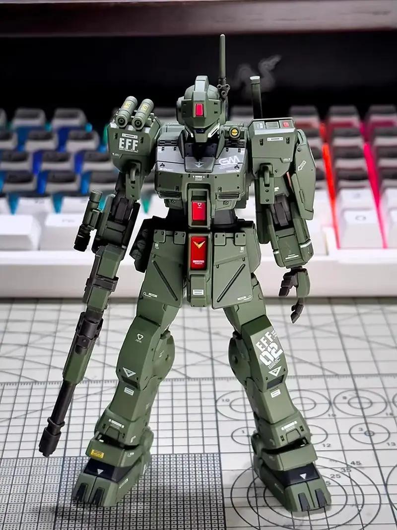 Nouveau XFS HG Rgm-79s Gm Spartan 1/144 échelle assemblage modèle Kit figurine décorative en plastiq