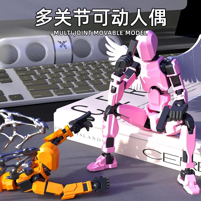 (Assemblage complet) 13 figurine Titan multi-articulé mobile Shapeshift Robot T13 Action chanceux ro