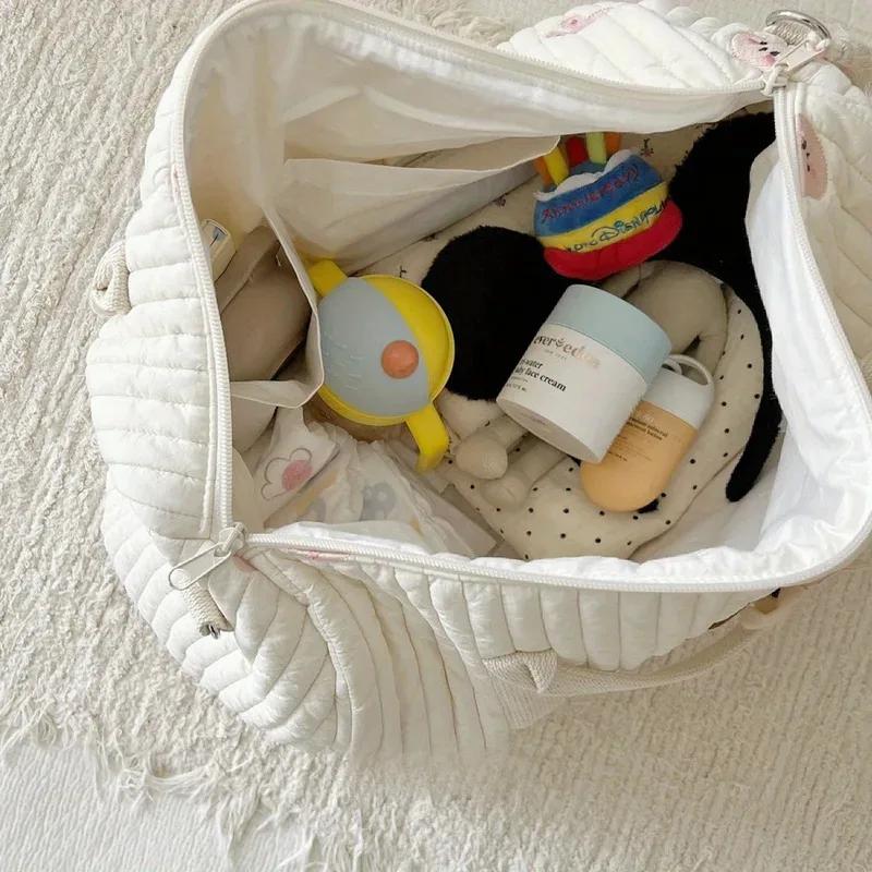 Sac maman grande capacité – Sac à couches multifonctionnel et fourre-tout de voyage pour femmes