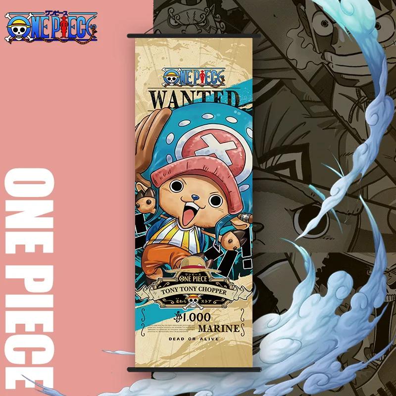 Nouveau une pièce longue mur défilement dessin animé singe D. Luffy défilement affiche Anime marchan