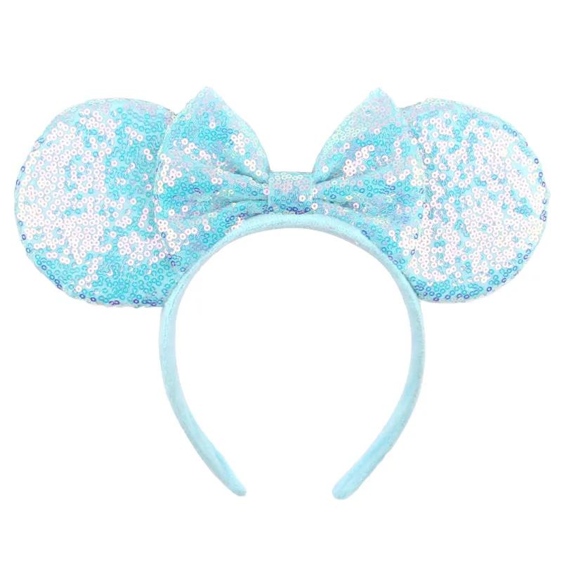 Serre-tête Grande Taille Classique à Nœud à Pois Oreilles de Souris pour Femme, Accessoire Cheveux p