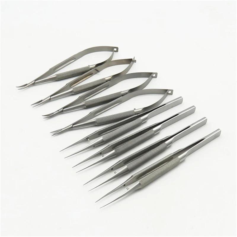 Ensemble de cataract Phaco, pincettes, porte-aiguilles, instruments ophtalmologie, Instruments micro