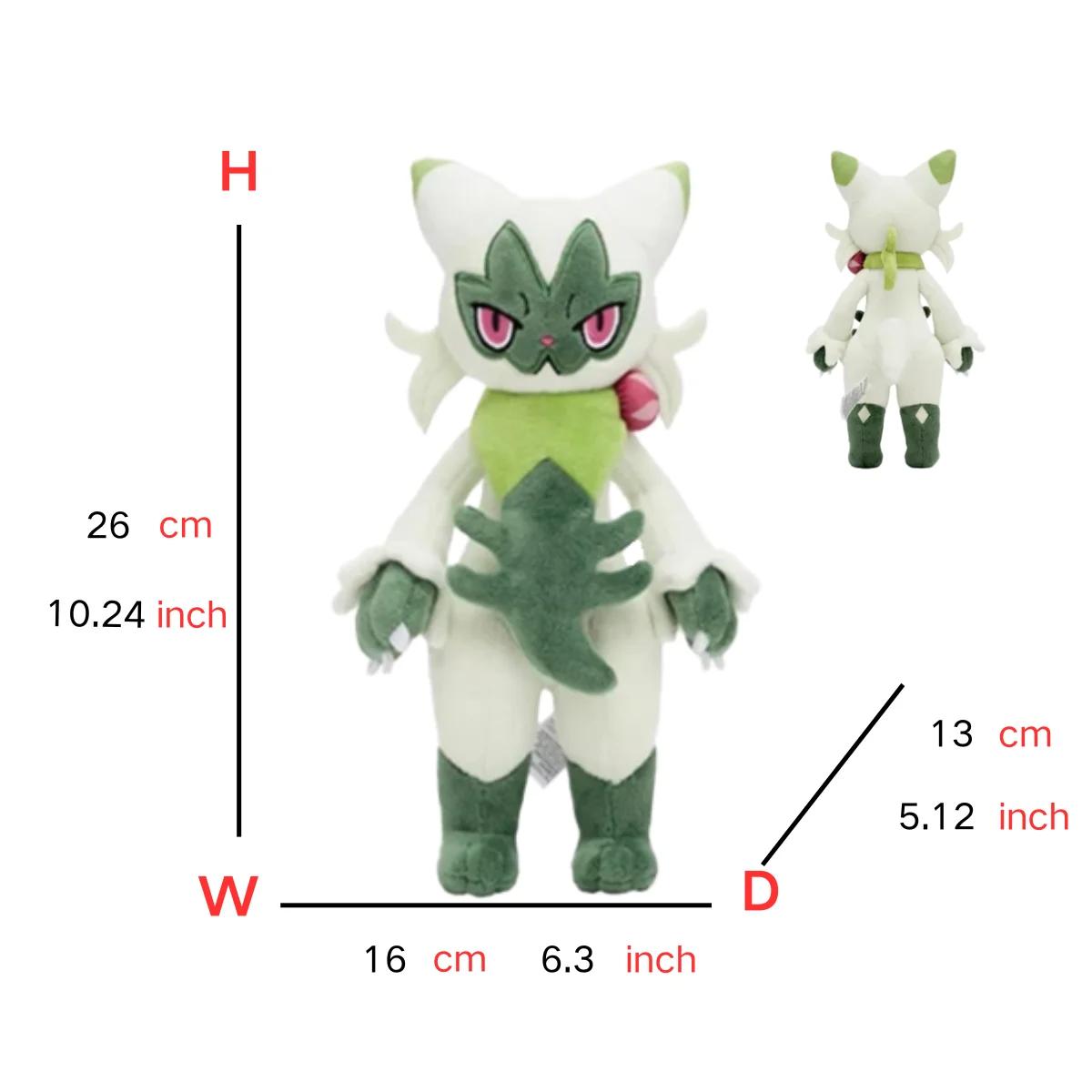 Floragato Sprigatito Meowscarada peluche jouet Anime Figure modèle cadeau pour enfants enfants cadea