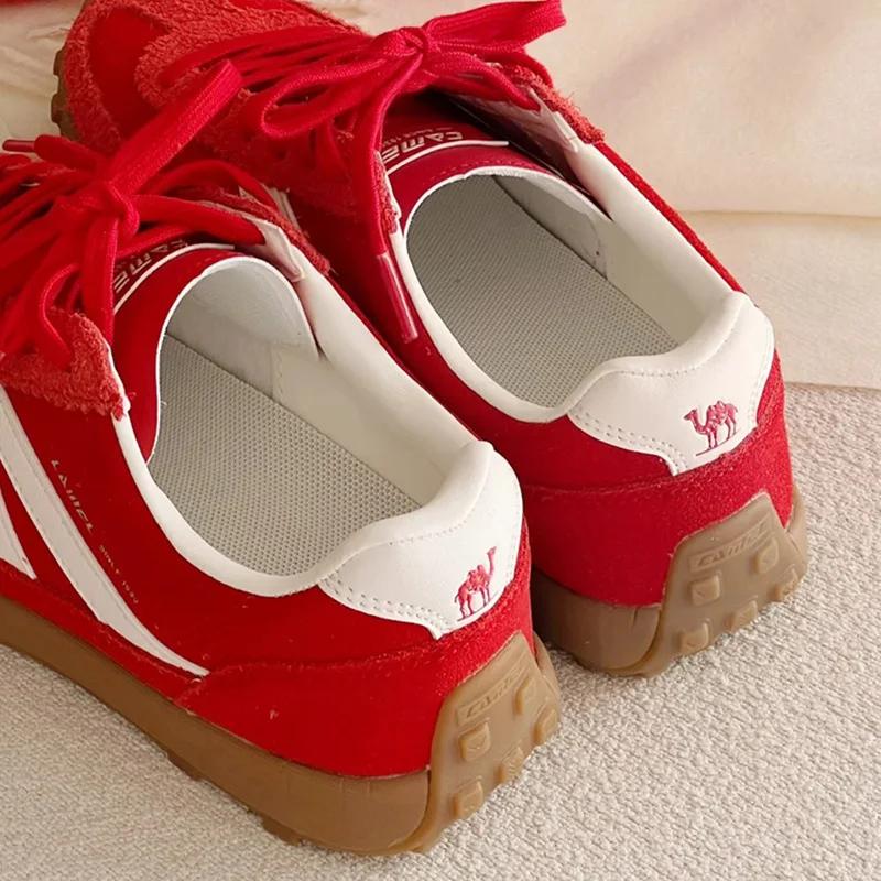 GOLDEN CAMEL-Chaussures de sport pour homme et femme, baskets de skateboard, de course, respirantes,