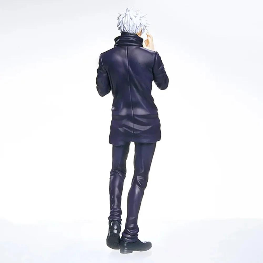 Figurines de dessin animé Jujutsu Kaisen Gojo Satoru, 18cm/7,09 pouces, modèle de Collection en Pvc,