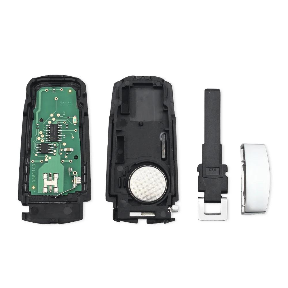KEYYOU – clé télécommande de voiture, 434/433Mhz, puce ID48, pour VW, Volkswagen Passat B6 3C B7 Mag