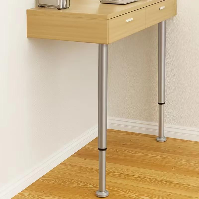 2 pièces peuvent augmenter la hauteur des pieds de table extensibles de meubles, support des pieds d