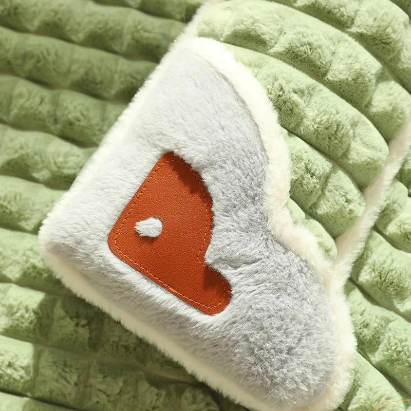 Lits apaisants pour chiens de petite et grande taille, tapis de luxe avec oreiller, housse amovible,