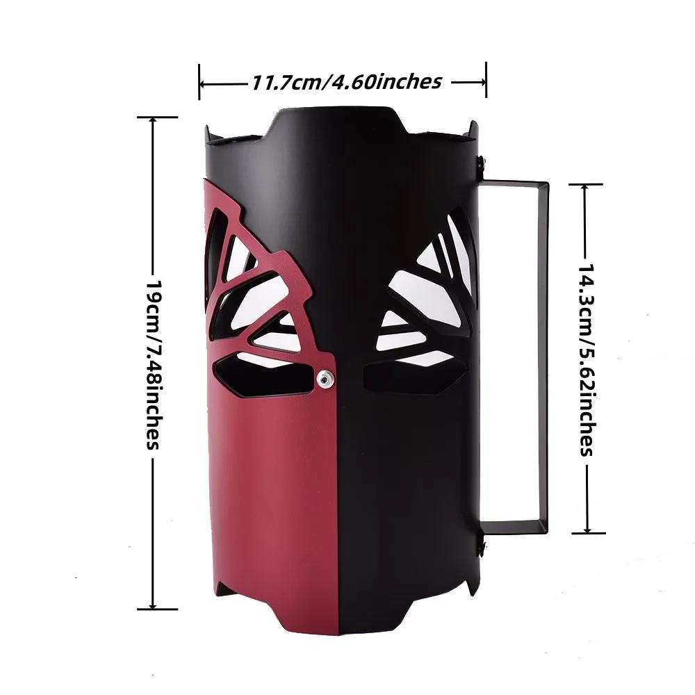 Nouveau Couverture coupe-vent Shisha narguilé de grande taille, accessoires Chicha Anti-brûlure