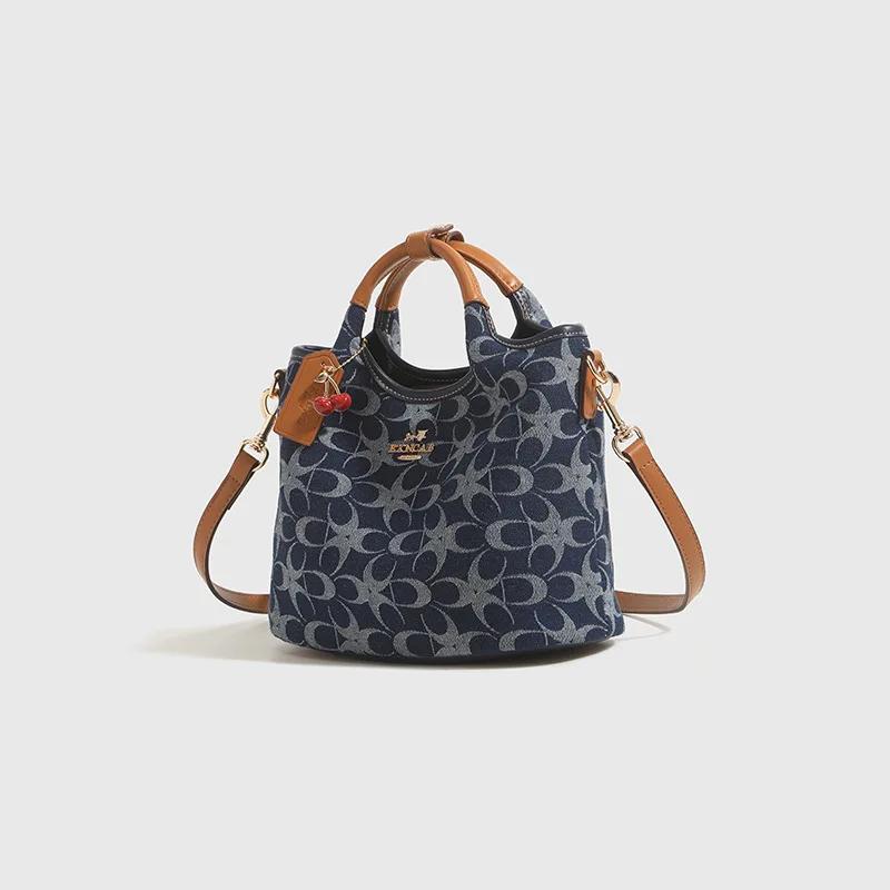 Sac à langer chic en cuir unique, sac bandoulière tendance pour femme, sac fourre-tout élégant pour 