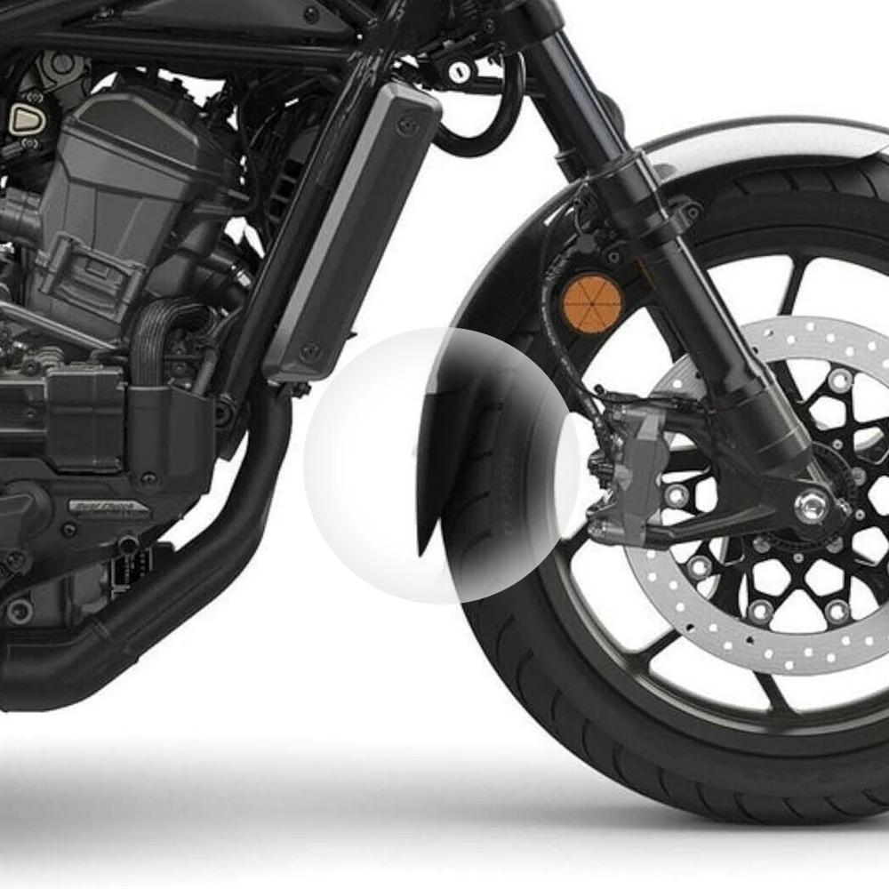Garde-boue d'extension de roue avant de moto, protection contre les éclaboussures pour Honda REBEL C