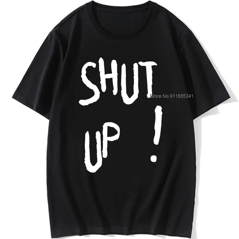 Kpop Kim Tae Hyung t-shirt SHUT UP lettre imprimé t-shirt Hip Hop Streetwear k-pop Harajuku Karea mo