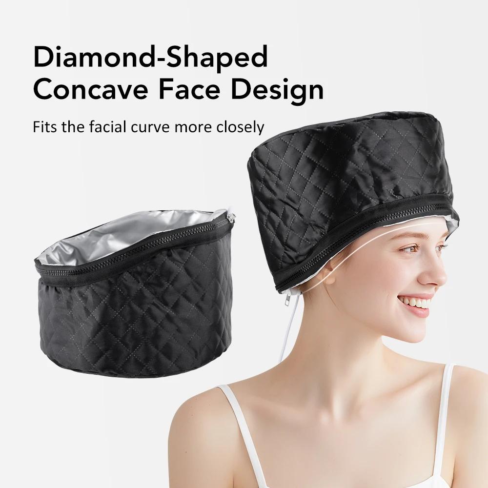 Accueil SPA thermique cheveux vapeur casquette 10 niveaux chauffage masque capillaire revitalisant n