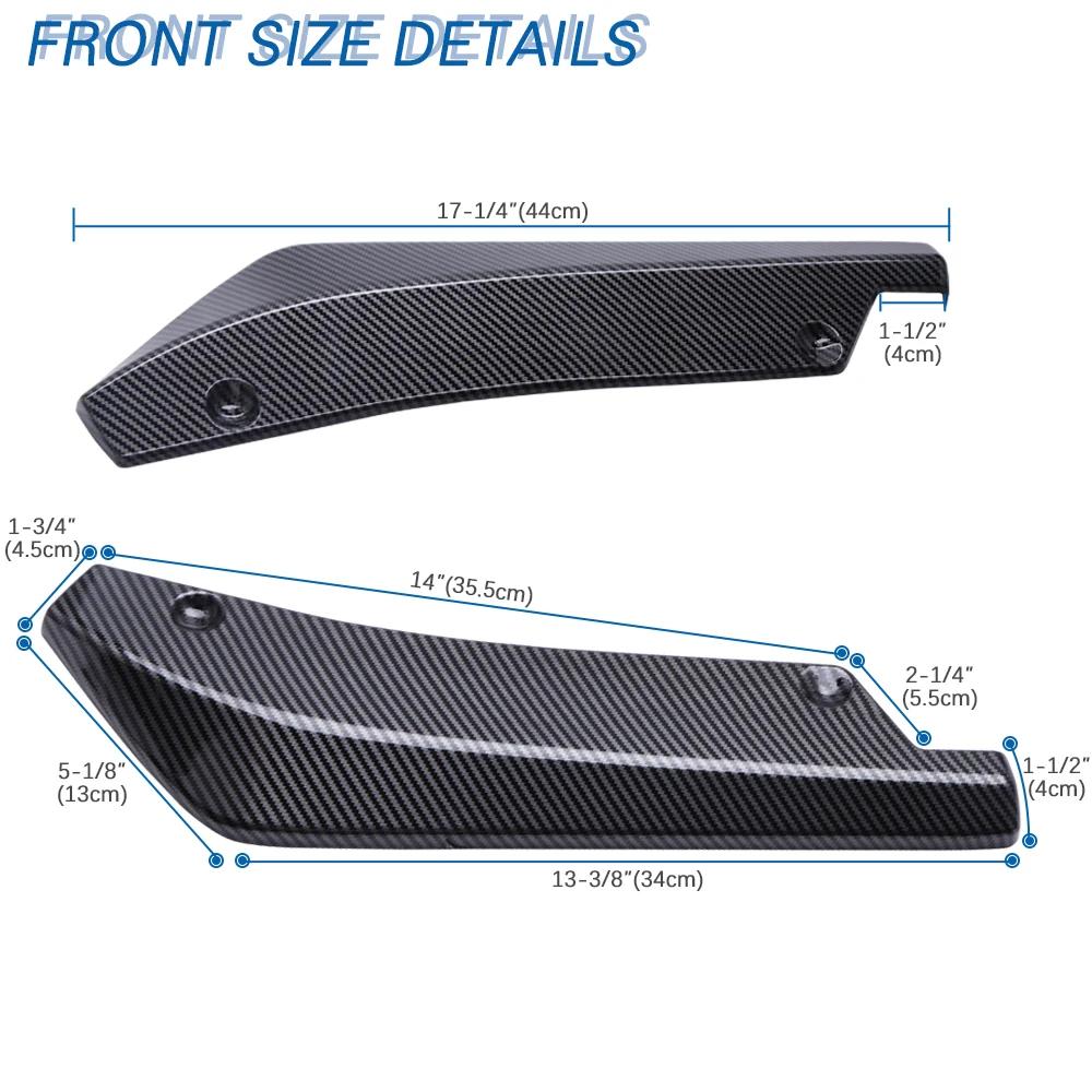 LAICY – lame de pare-choc arrière pour voiture, accessoire pour voiture Dodge Charger Challenger 201