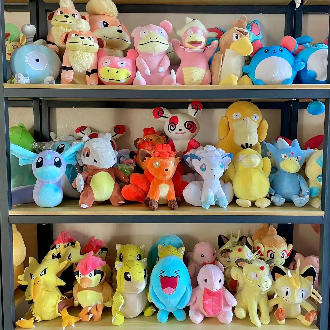 20 cm belle poupée en peluche Pokemon Diglett Growlithe dessin animé M. Jouet en peluche Mime Magnem