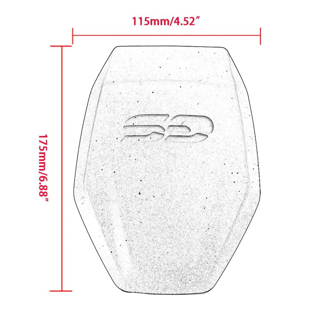 Autocollants de couverture de protection de tampon de réservoir de carburant de moto, pour BMW R1200