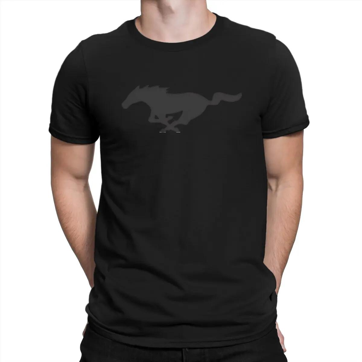 T-shirt ras du cou Mustang en coton pour hommes, t-shirts drôles, cadeaux d'anniversaire cool, haute