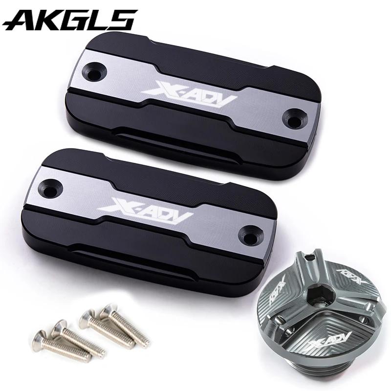 Bouchon de réservoir de liquide de frein avant de moto + bouchon de Port de remplissage, accessoires