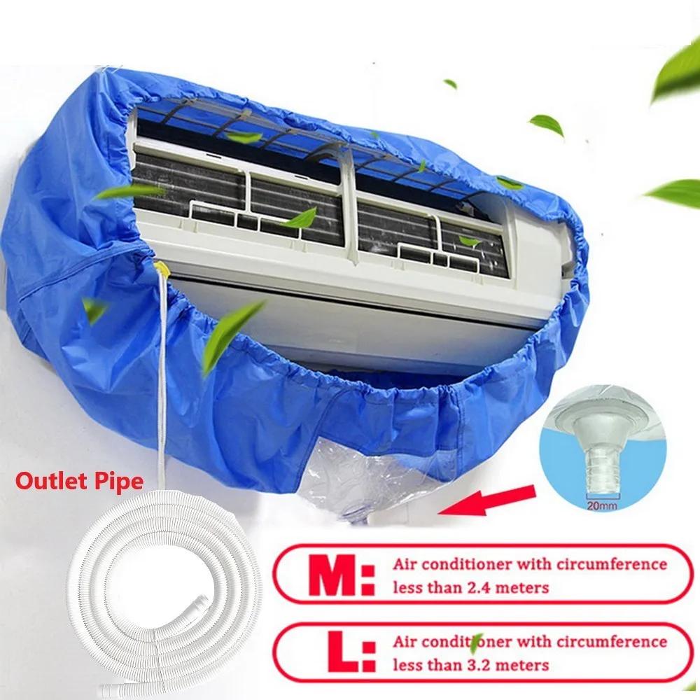 Couvercle d'eau de climatisation domestique 2.4/3.2m, ensemble complet d'outils de nettoyage avec tu