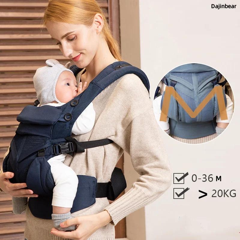 Sac à dos ergonomique Egobaby Omni Baby Electrolux - Respirant en coton avec ceinture et bretelles ajustables