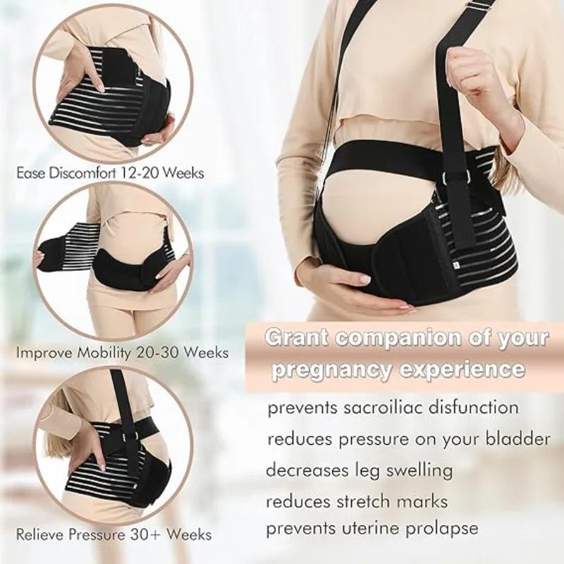 Ceinture de maternité, soutien de grossesse, reliure abdominale respirante, ceinture de taille régla