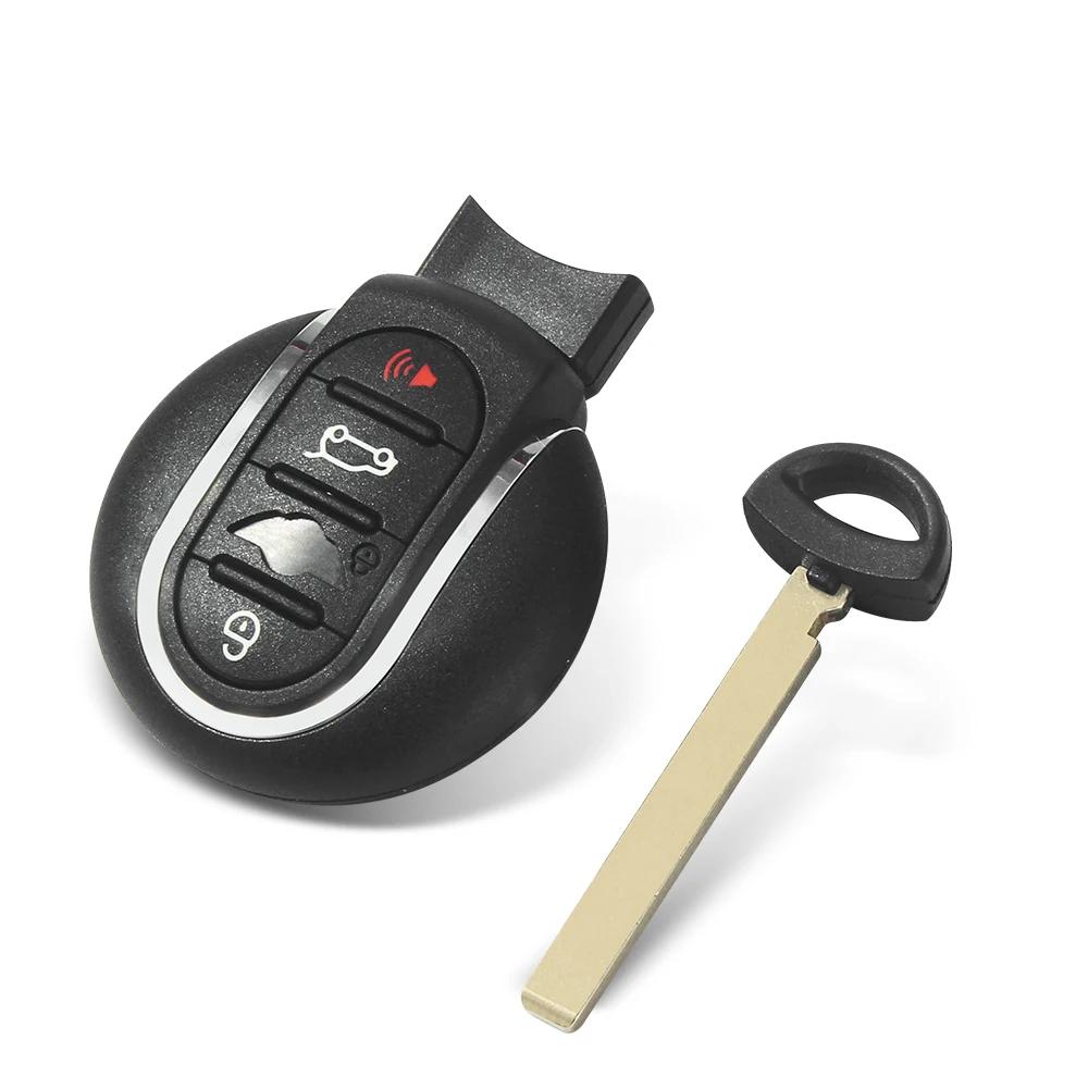 KEYYOU 3/4 boutons porte-clé de voiture télécommande intelligente couverture pour BMW Mini Cooper F5