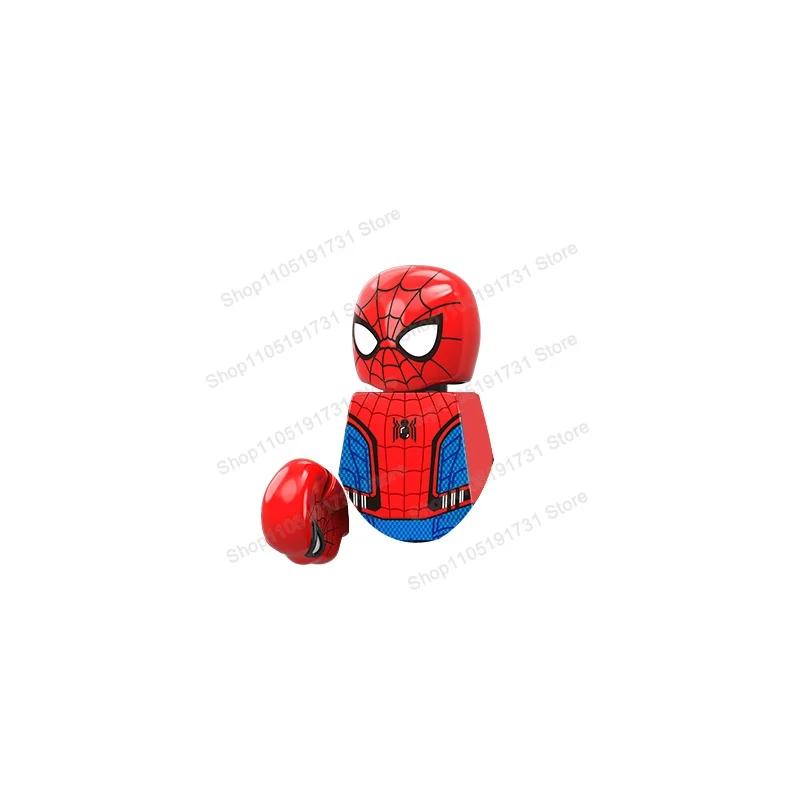 Boîte Mystère Mini Blocs de Construction Figurines Anime Super Dessins Animés Films Héros Jouets pou