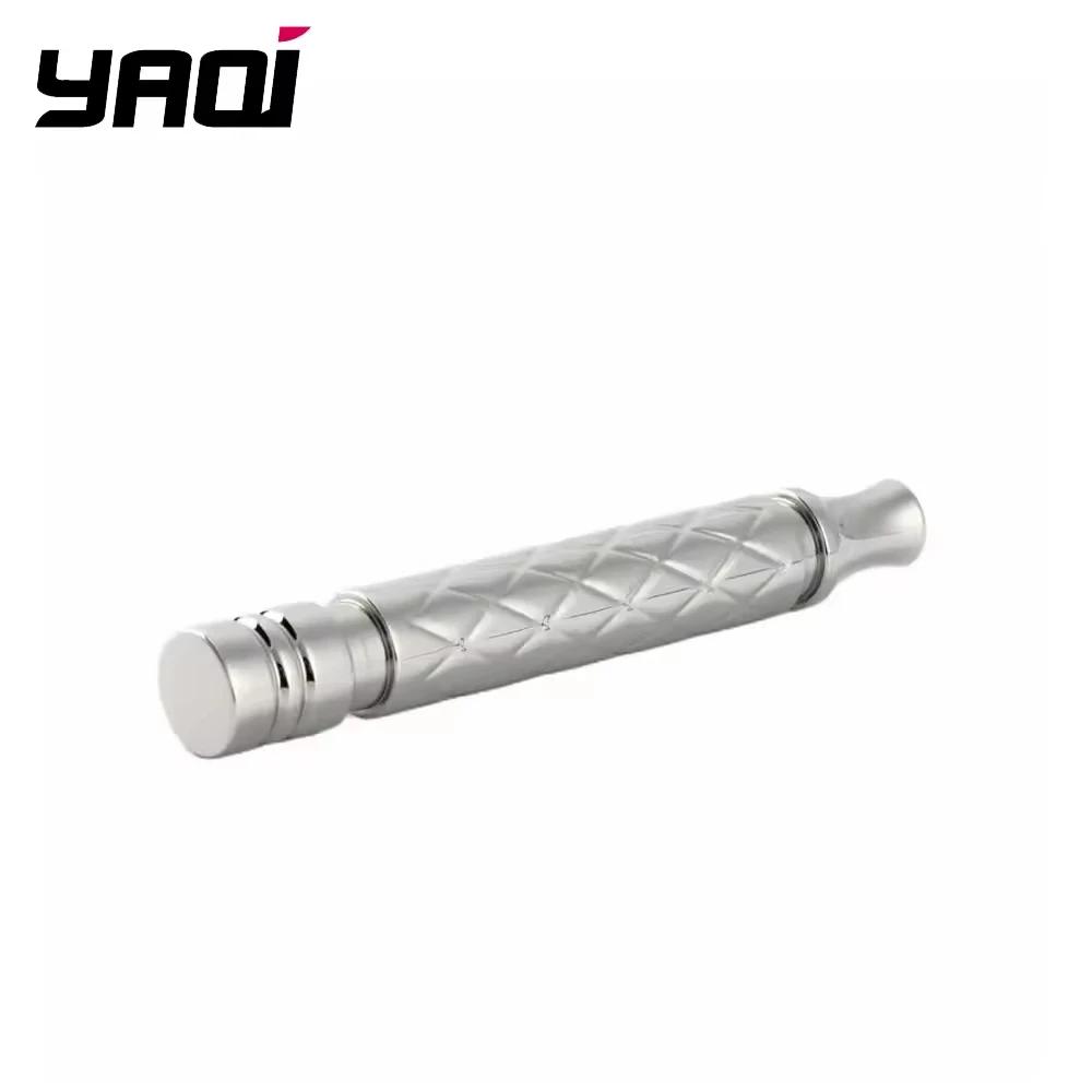 Manche de rasoir YAQI Harlequin en acier inoxydable 303 poli pour hommes
