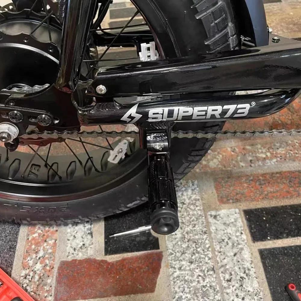 Pédales de repose-pieds de passager arrière dédiées pour SUPER73 Cafe RX, Cafe Ltd, Cafe ZX, Cafe Z1