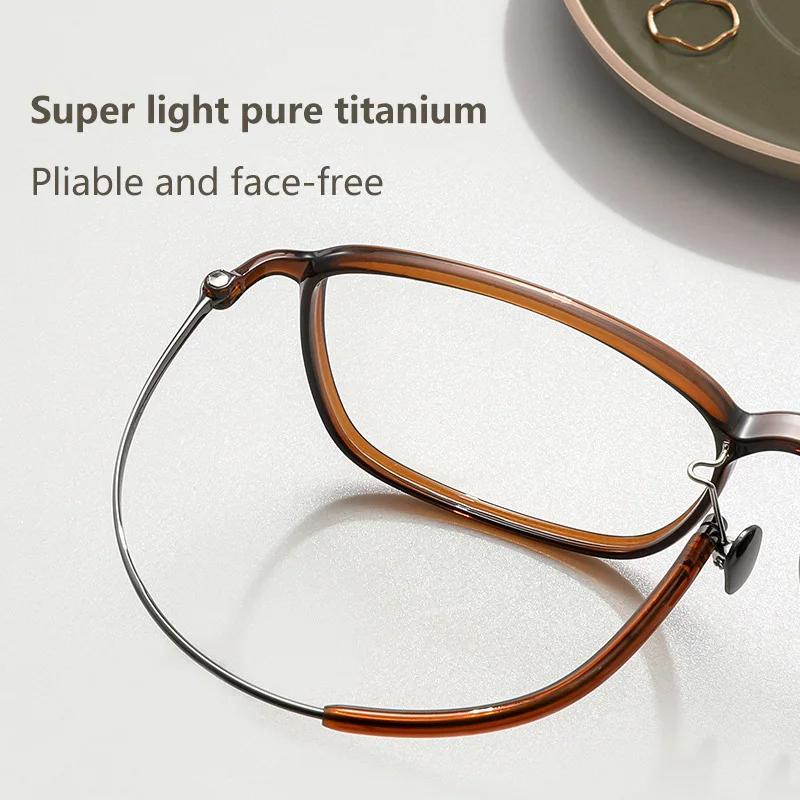 Lunettes ultralégères TR90 pour hommes et femmes, monture ronde rétro, sur Prescription, optique-lun