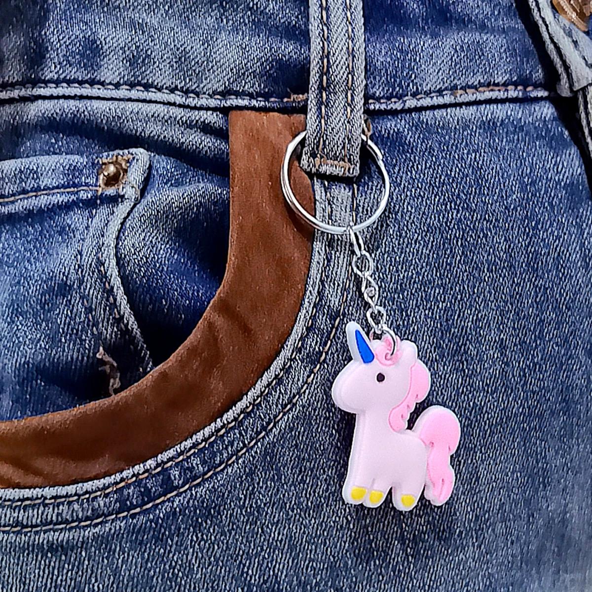 Porte-clés de dessin animé de style aléatoire, 40 pièces (mélange), ornement, portefeuille, pendenti
