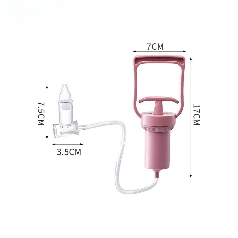 Aspirateur nasal pour bébé, pompe manuelle puissante, nettoyeur de nez sûr et confortable pour les n