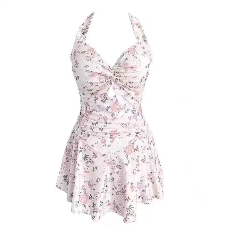Femmes coréen Sexy une pièce maillot de bain ventre contrôle minceur taille haute maillot de bain pr