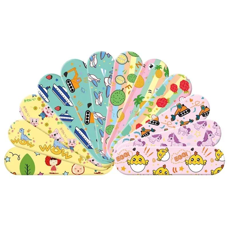 10-240pc motif de bande dessinée étanche hémostase bande d'aide autocollants pour enfants pansement 