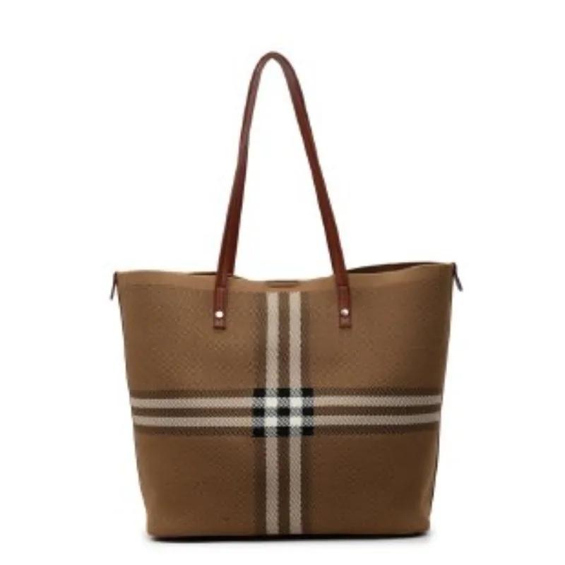 Sac à langer élégant en cuir, design classique, mode parisienne, grande capacité, pour femme, best-s