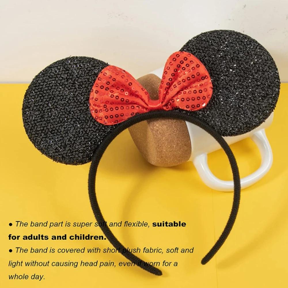 12 pièces en gros femmes fille souris oreilles bandeaux cheveux cerceau fête Cosplay arcs bandeau ch