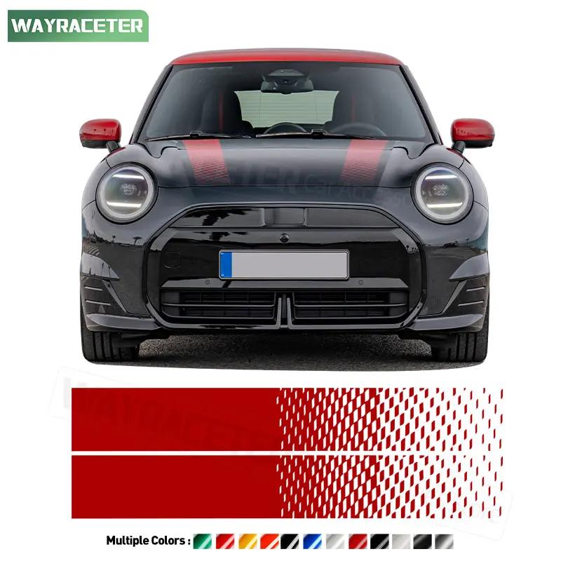 Autocollant à rayures en vinyle pour capot de moteur, 2 pièces, pour MINI JCW J01 John Cooper Works 