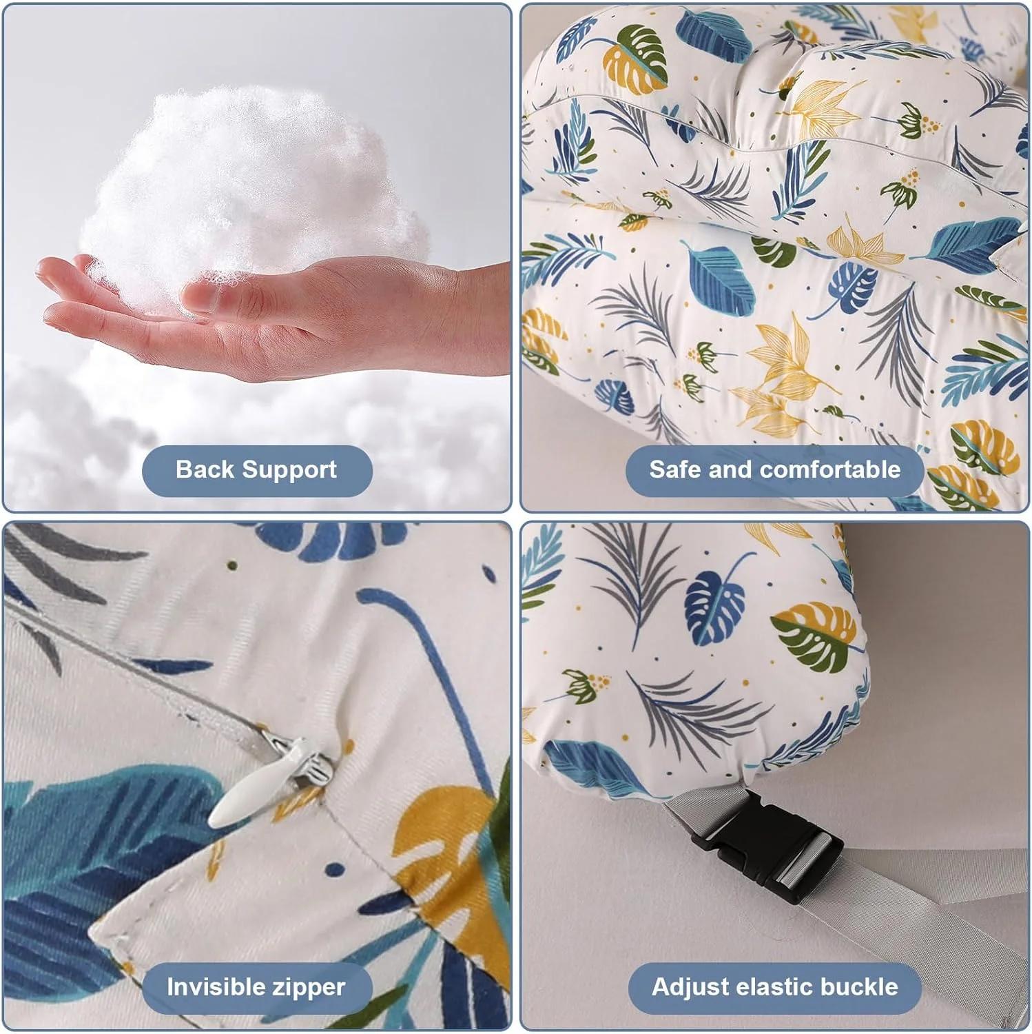 Oreiller d'allaitement pour bébé, oreiller d'allaitement en forme de U, oreiller de grossesse ergono