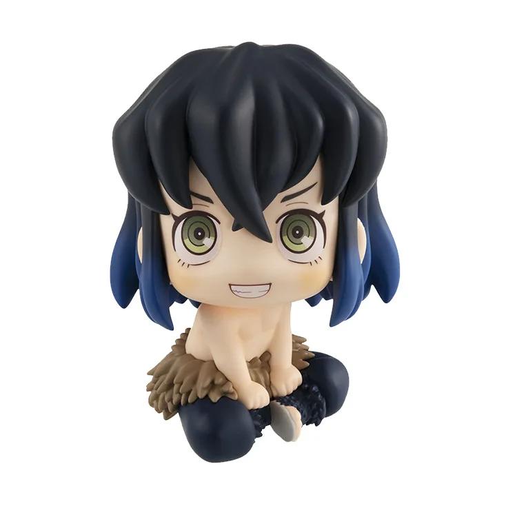 Figurines d'anime Demon Slayer Nezuko Tanjirou Zenitsu Inosuke Kyoujurou Kanawo Figurines d'action M