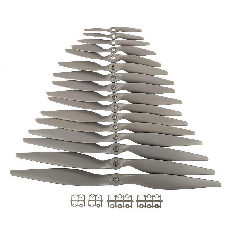 Véritable jeu d'hélices Gemfan RC pour modèle d'avion-6x4 7x5 8x4 8x6 9*4.5 9x6 10x7 10x5 11x7 12x6 