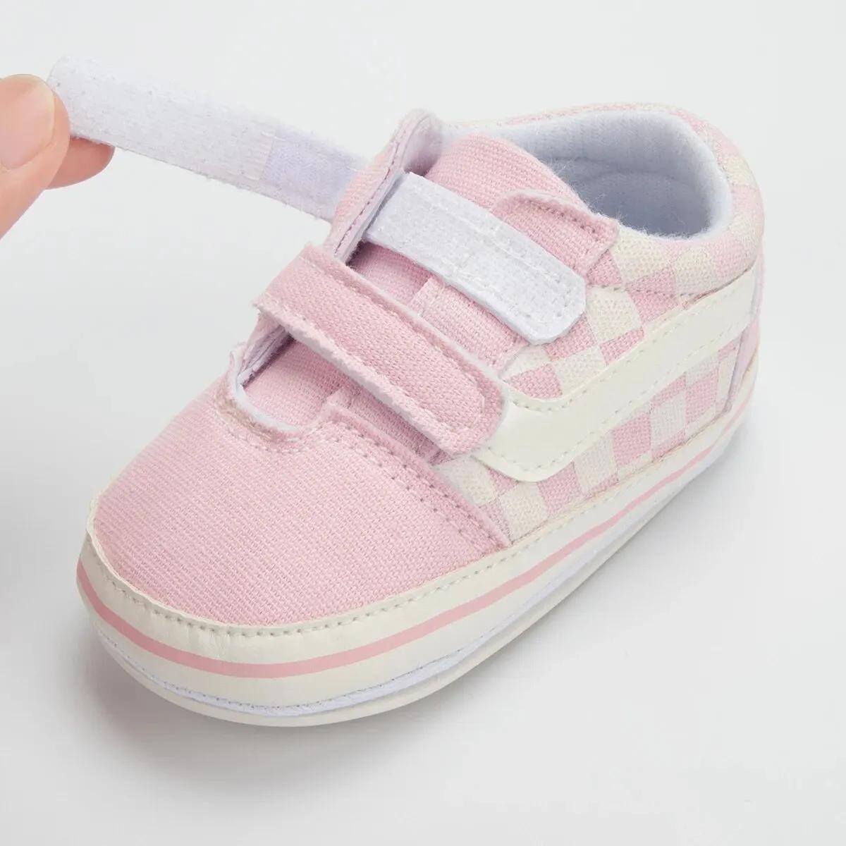 MRovior-Baskets en toile pour bébé garçon et fille, chaussures décontractées unisexes pour premiers 