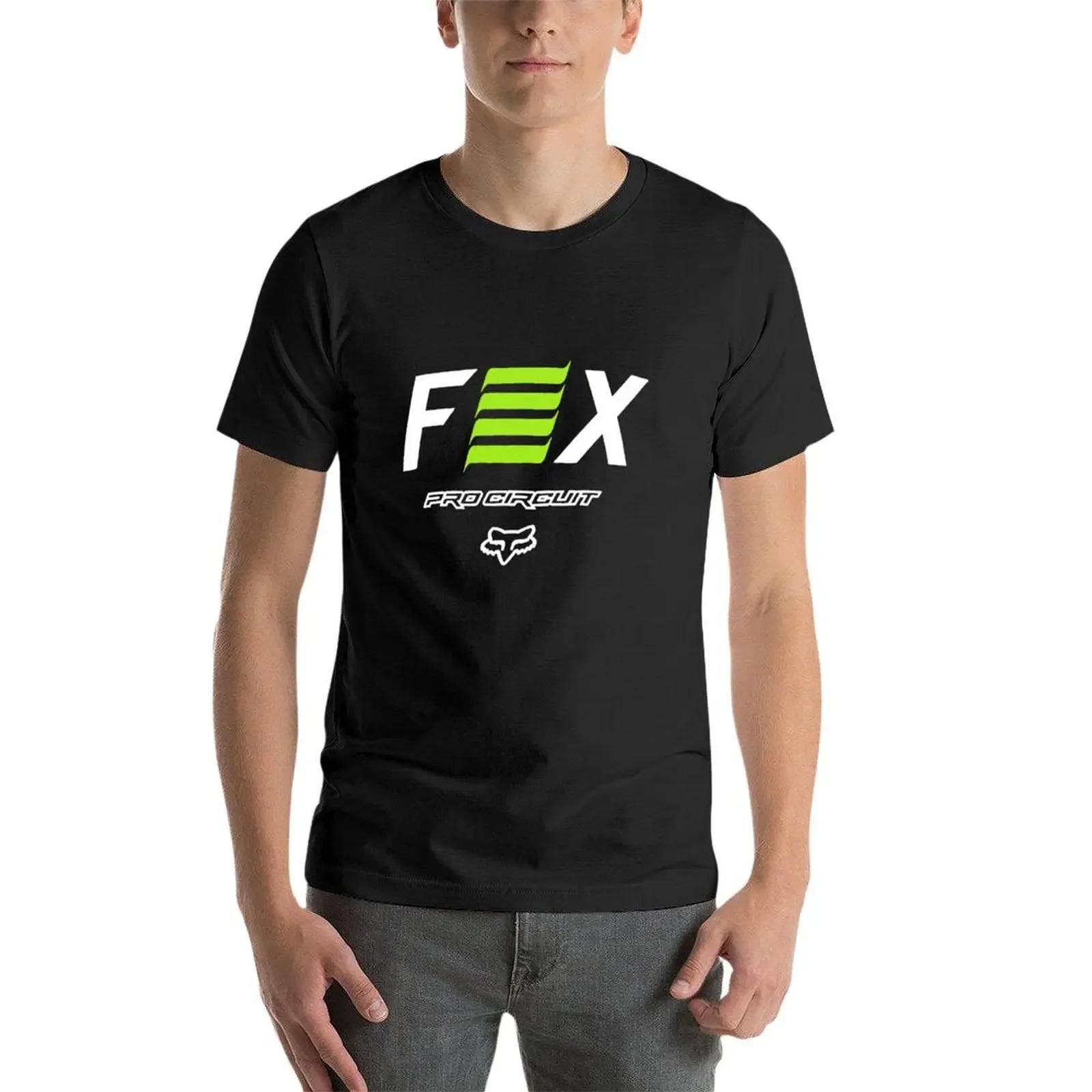 Fox-T-Shirt à Manches Courtes pour Homme, Vêtement Pro Circuit, à vaccage Rapide, PO gy, Sublime Ani