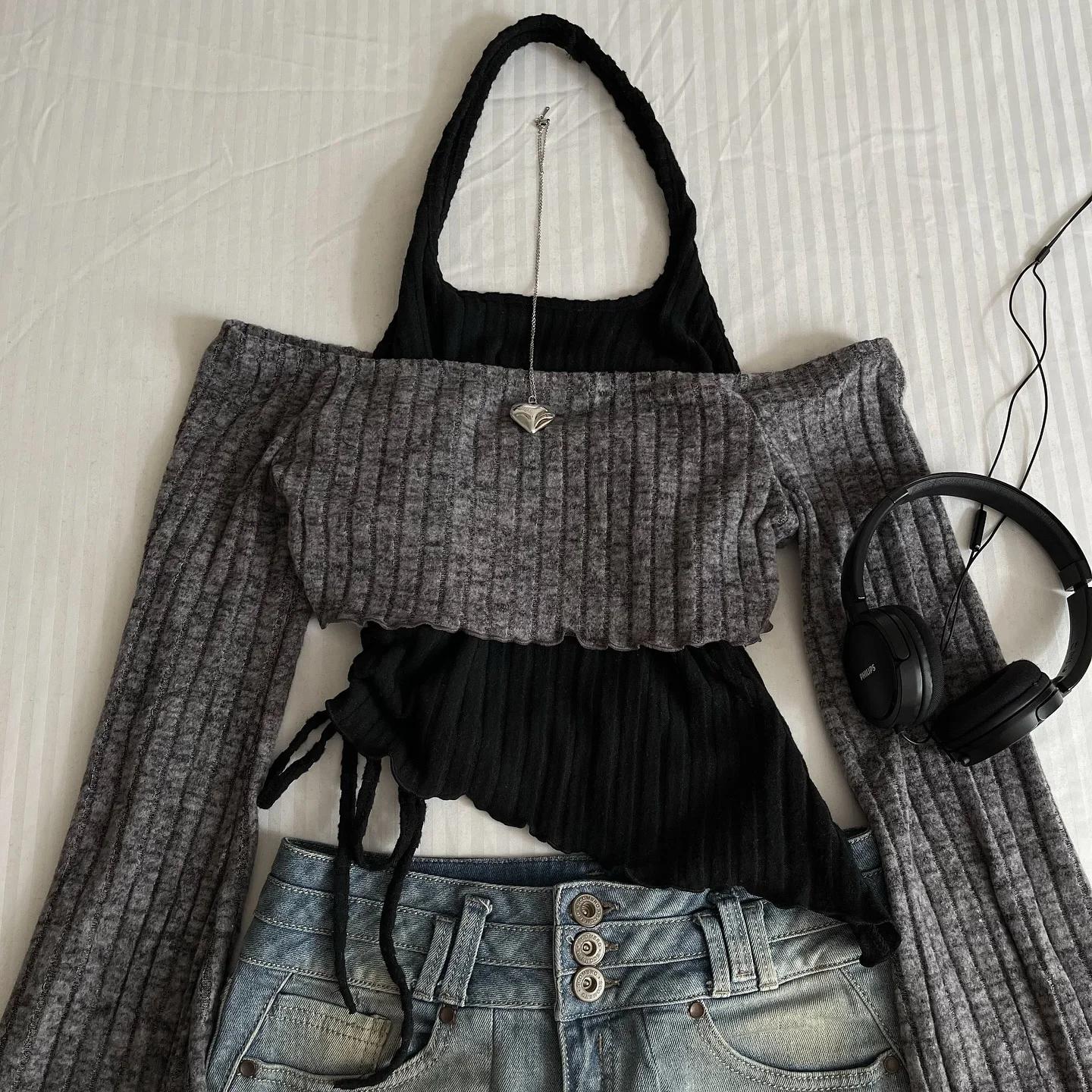 Esthétique gothique imprimé fleuri Baggy t-shirts Emo vêtements Y2k gothique Grunge graphique à manc